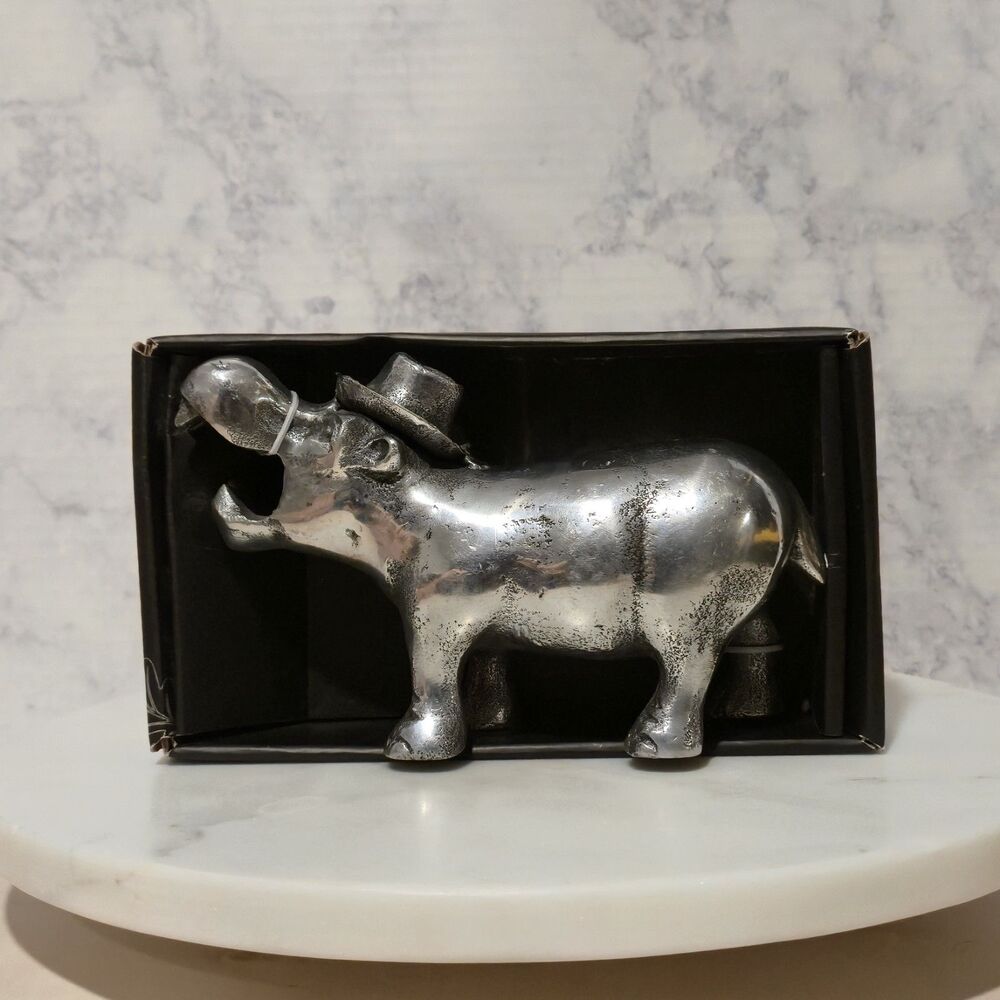 Cast Aluminum HIPPO Body Bottle Opener Paperweight Drinkware